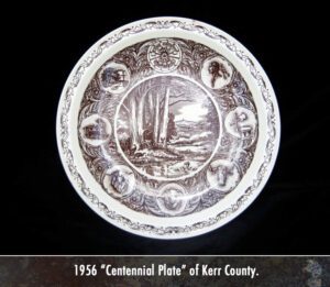 Kerrville Centennial Plate