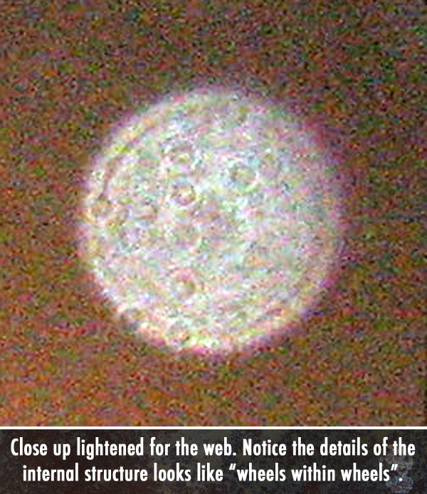 Visible Angel Closeup Enhanced The Cross at Kerrville